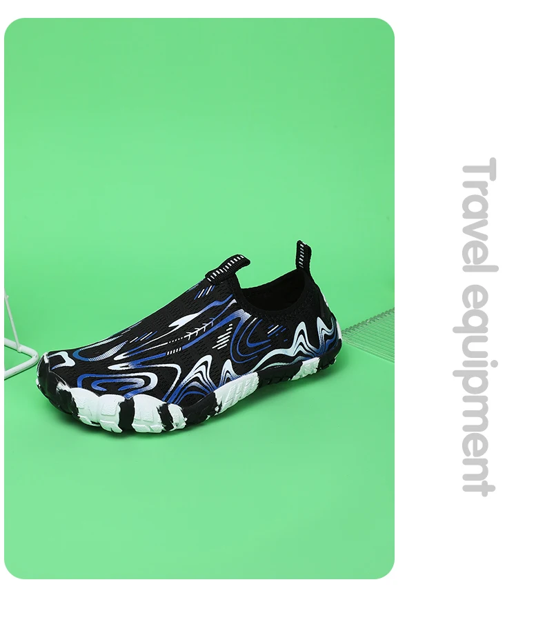 Boys Girls Aqua Shoes Kids Quick Drying Sneakers Drainage Design Hiking Wading Water Shoes Children Mesh Swimming Beach Barefoot