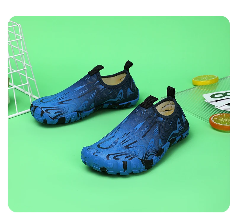 Boys Girls Aqua Shoes Kids Quick Drying Sneakers Drainage Design Hiking Wading Water Shoes Children Mesh Swimming Beach Barefoot