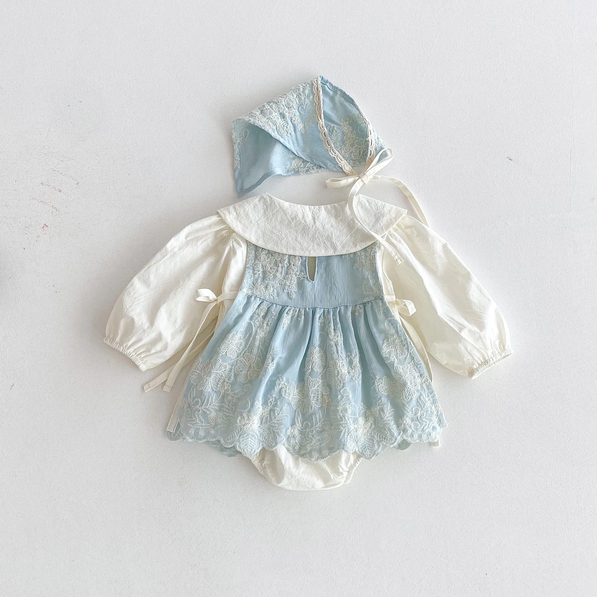 Autumn 2025 Collection: Baby One-Piece Suit, Stylish Baby Girl Flatbed Suit, Princess Set, Crawling Suit, and Three-Piece Set Fo