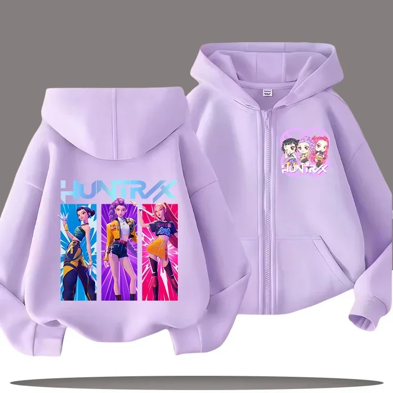 2026 Funny Zip Up Sweatshirts Kp-op Hoodie Children Clothes Kid Girl Boy Sweatshirt Zipper Hoody Baby Casual Top