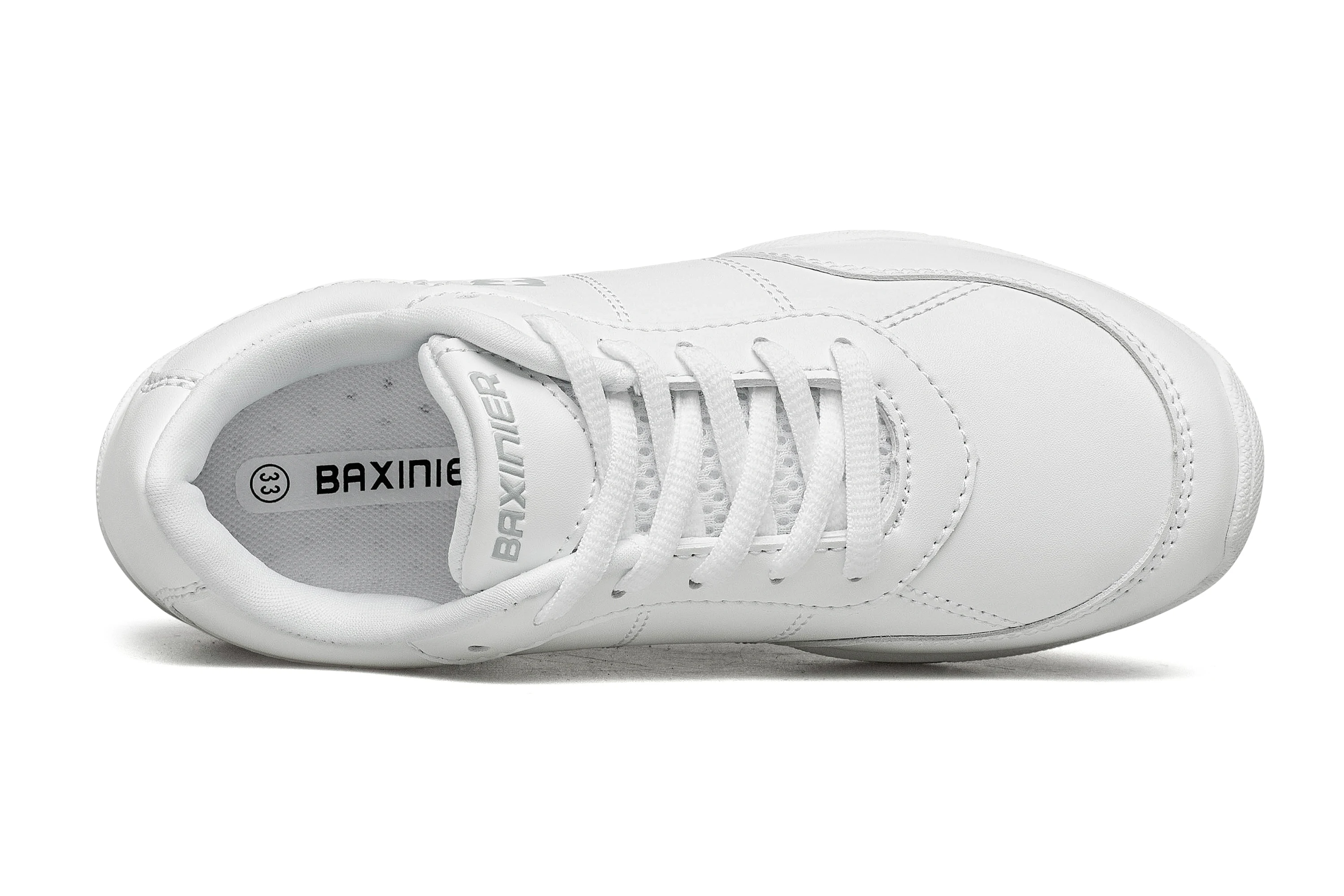 Girls White Cheerleading Shoes Lightweight Youth Cheer Competition Sneakers Kids Training Dance Tennis Walking Shoes