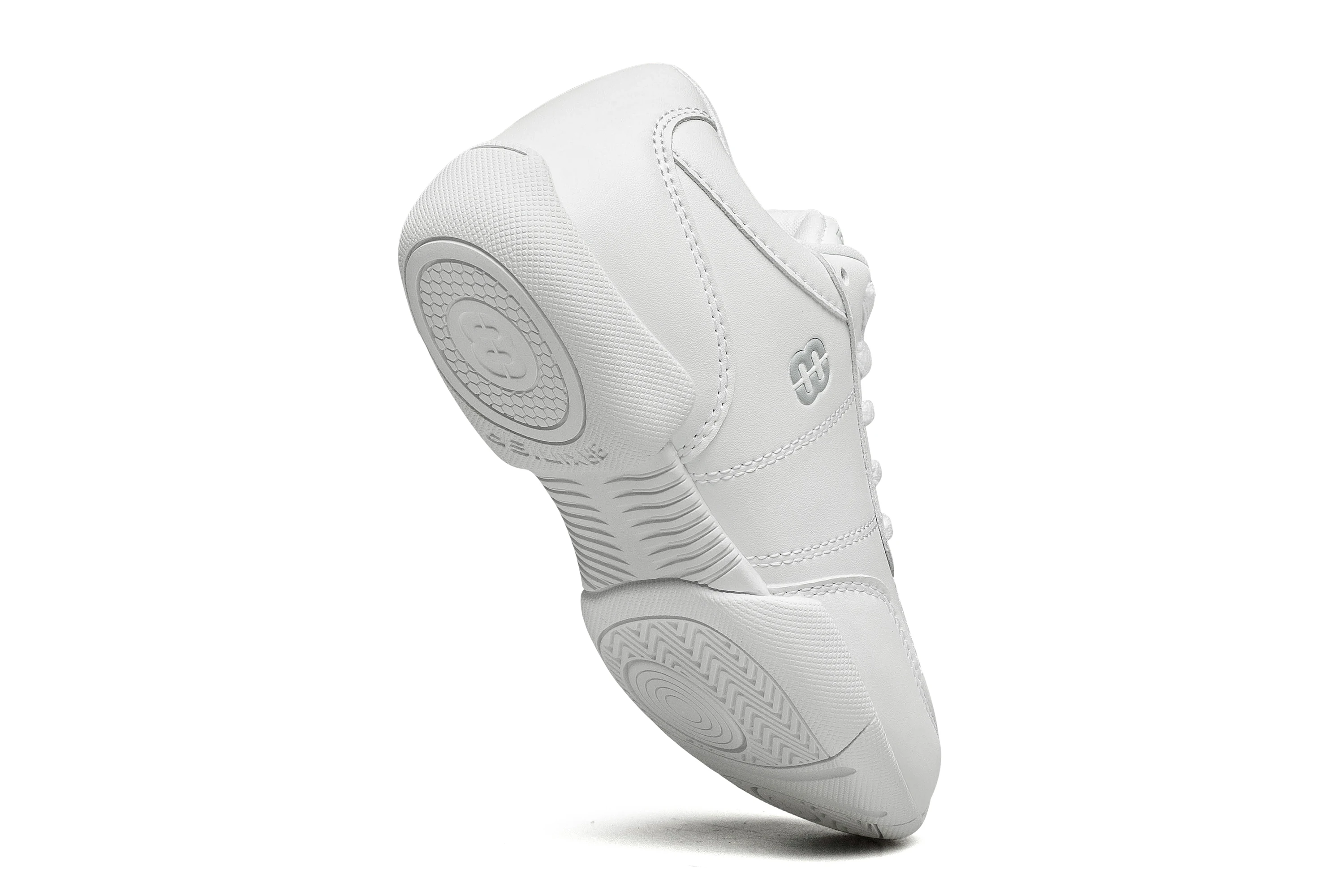 Girls White Cheerleading Shoes Lightweight Youth Cheer Competition Sneakers Kids Training Dance Tennis Walking Shoes