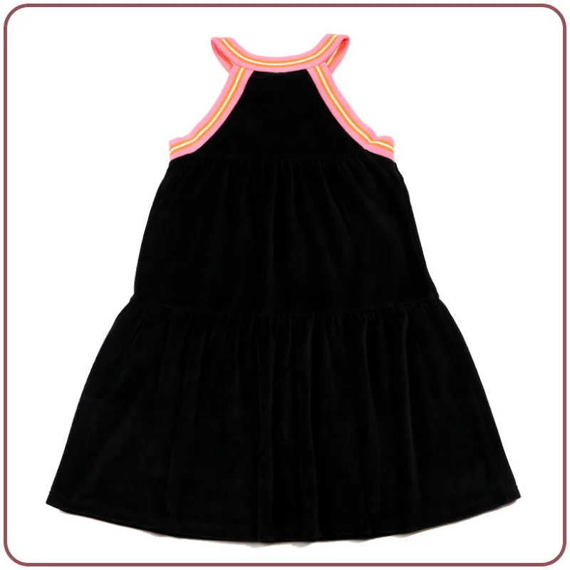 Winter Set Clothes for Teenagers Girl Boy Children's Set Girls Dress Skirts for Modest Girls Black Velour Autumn Winter Clothing