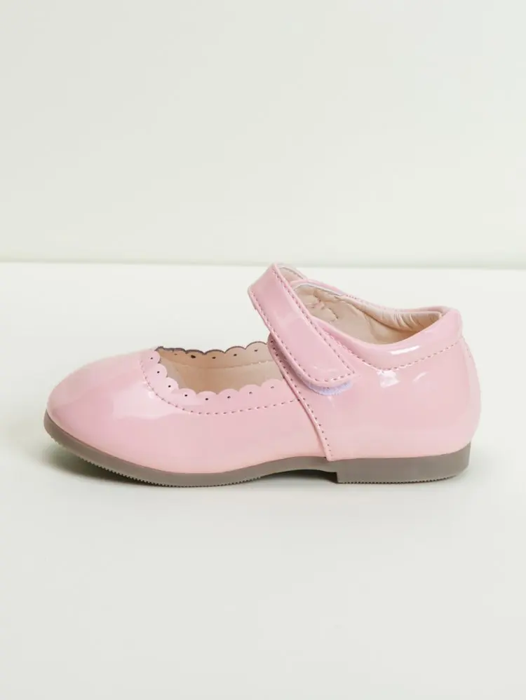 Children Princess Shoes Spring Autumn Classic Girls Leather Shoes Wedding Party Kids Causal Ballet Flat Shoes Shallow Non-slip