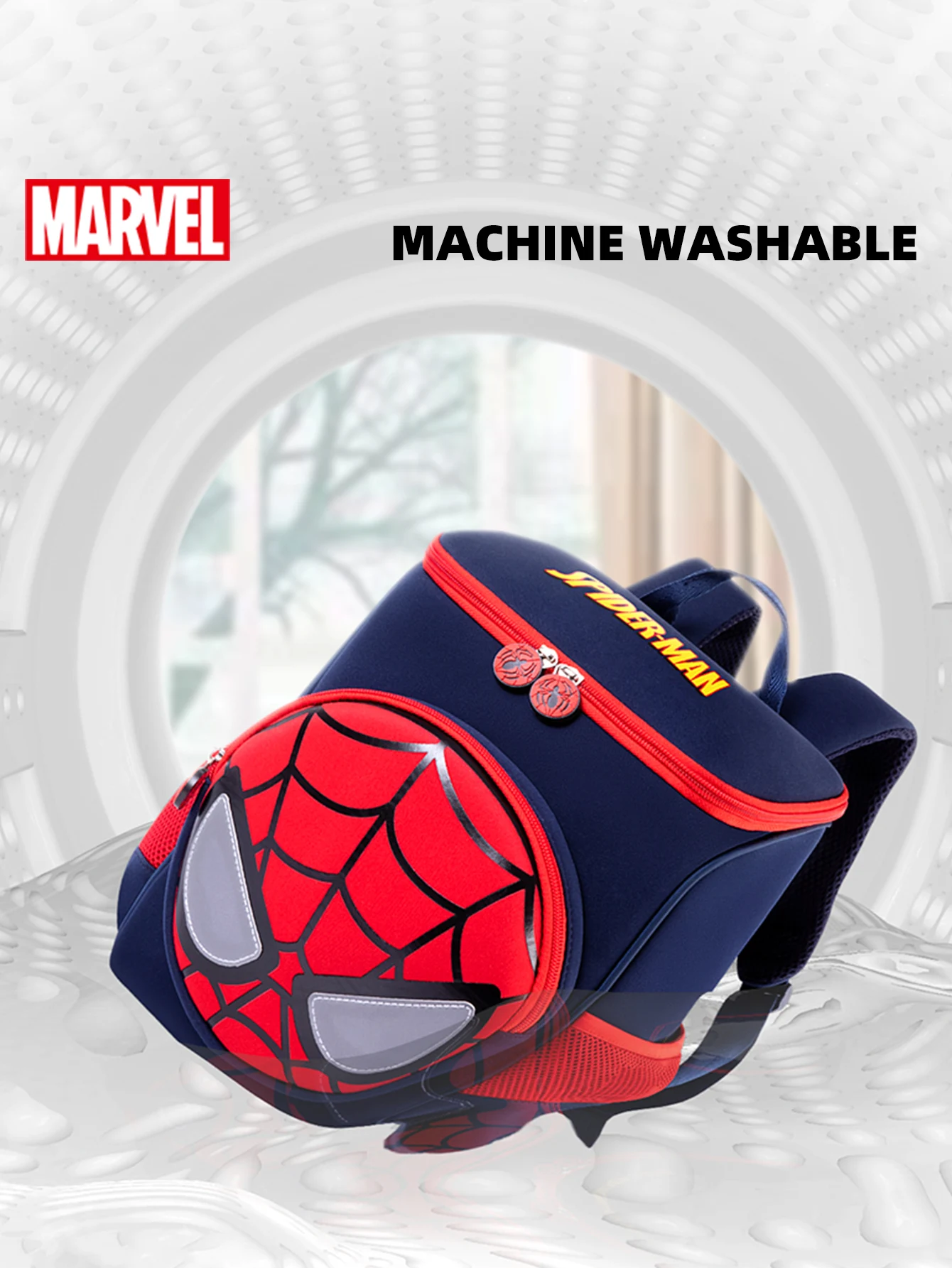Disney Marvel Spider-Man Children's Backpack Adorable Boys' Nursery Casual Backpack