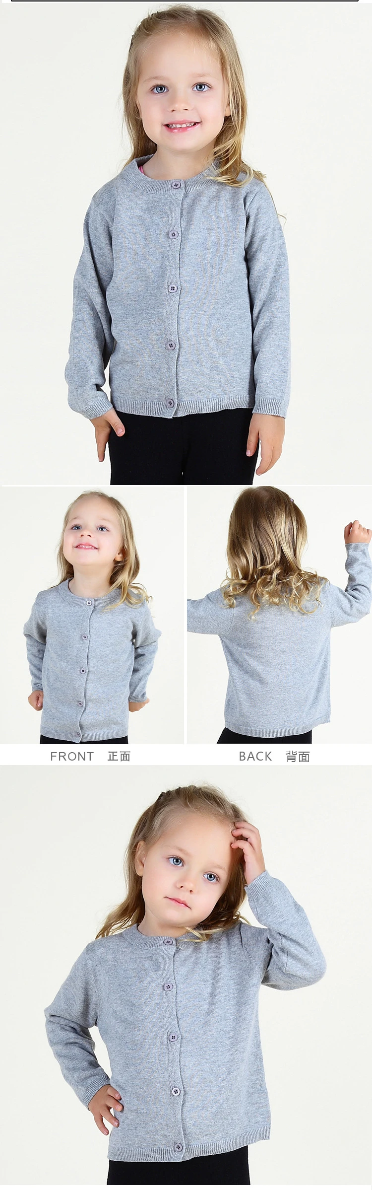 Girls Cardigan Boys Girls Knitted Cardigan Sweater Kid Spring Clothes Spring Cotton Sweater Top Baby Children Clothing Baby Boys