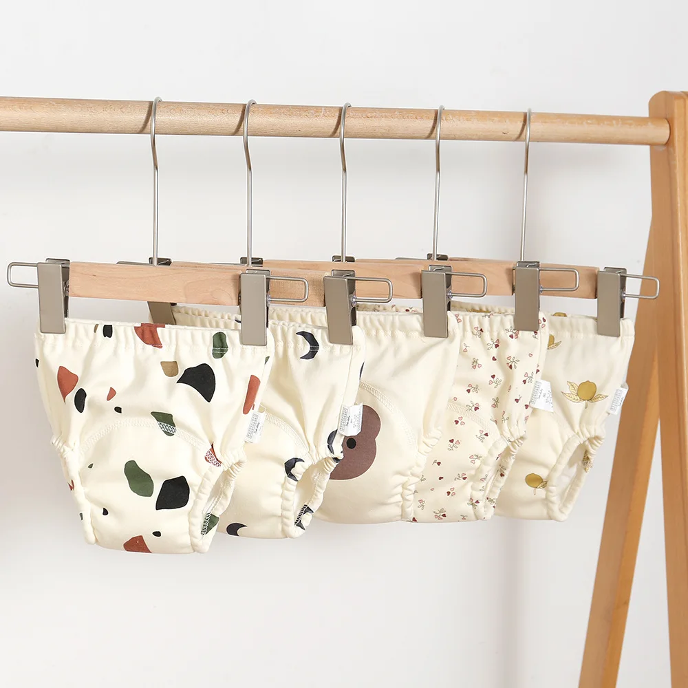 8pcs/6pcs Boy Potty Training Pants Breathable Absorbent Training Underwear Comfortable Underpants Potty Training Toilet Pants