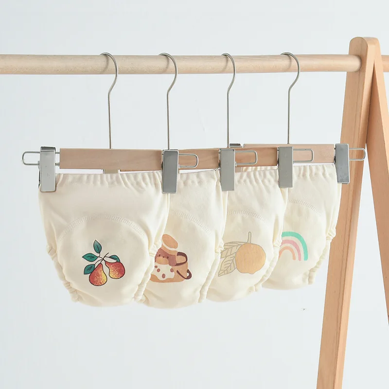 8pcs/6pcs Boy Potty Training Pants Breathable Absorbent Training Underwear Comfortable Underpants Potty Training Toilet Pants