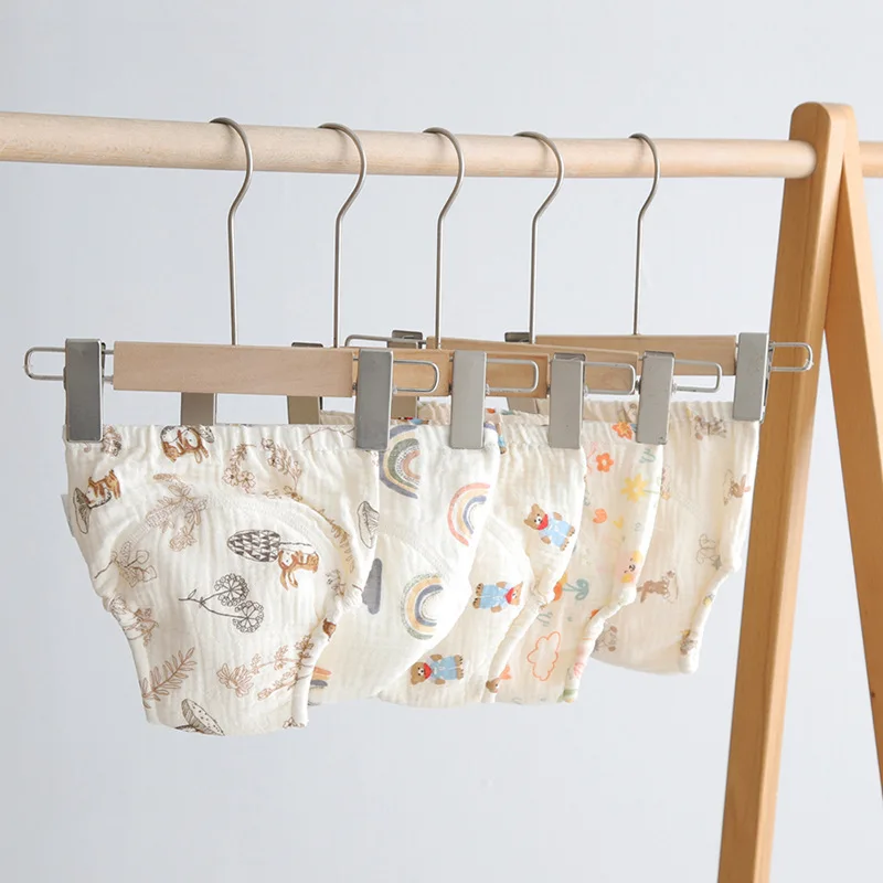 8pcs/6pcs Boy Potty Training Pants Breathable Absorbent Training Underwear Comfortable Underpants Potty Training Toilet Pants
