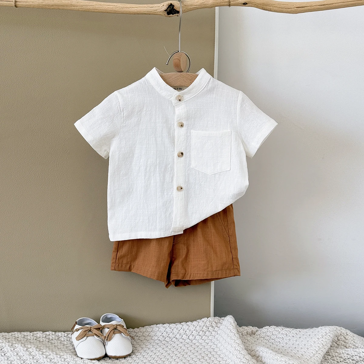 0-3Y Boys Clothing Sets Summer Cotton Short Sleeve T-shirts+Shorts Toddler Tracksuit Outfit Casual Clothing Sets