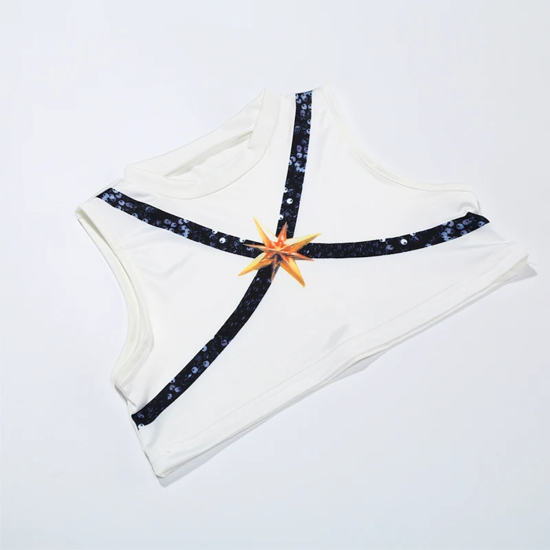 Girl Cosplay Pop Singer Costume Fashion Clothes Girls Stage Performance Dress Up Uniform Children Show Party Costumes
