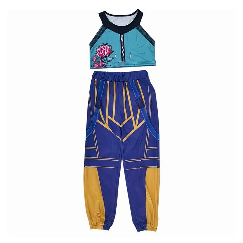 Girl Cosplay Pop Singer Costume Fashion Clothes Girls Stage Performance Dress Up Uniform Children Show Party Costumes