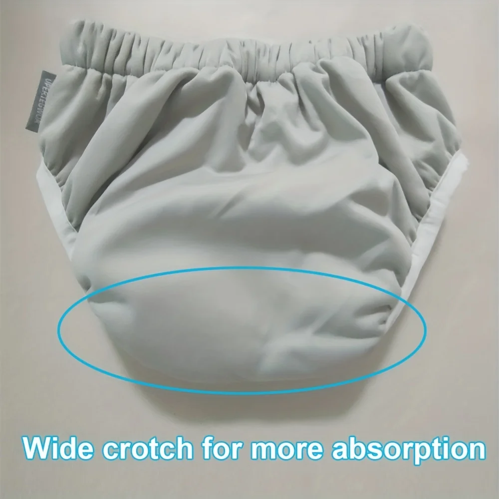 30-95KG Adult Cloth Diapers For Big Children And Teenagers, Leak-proof And Waterproof Diapers, Washable And Reusable, Unisex