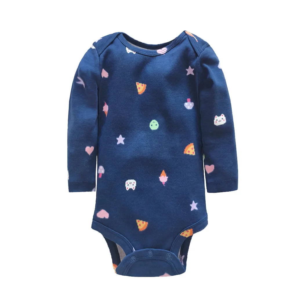 3PCS Newborn Baby Clothes Set Cotton Long + Short Sleeve Bodysuit +PP Harem for Baby Boy Toddler Girl Infant Born Clothing