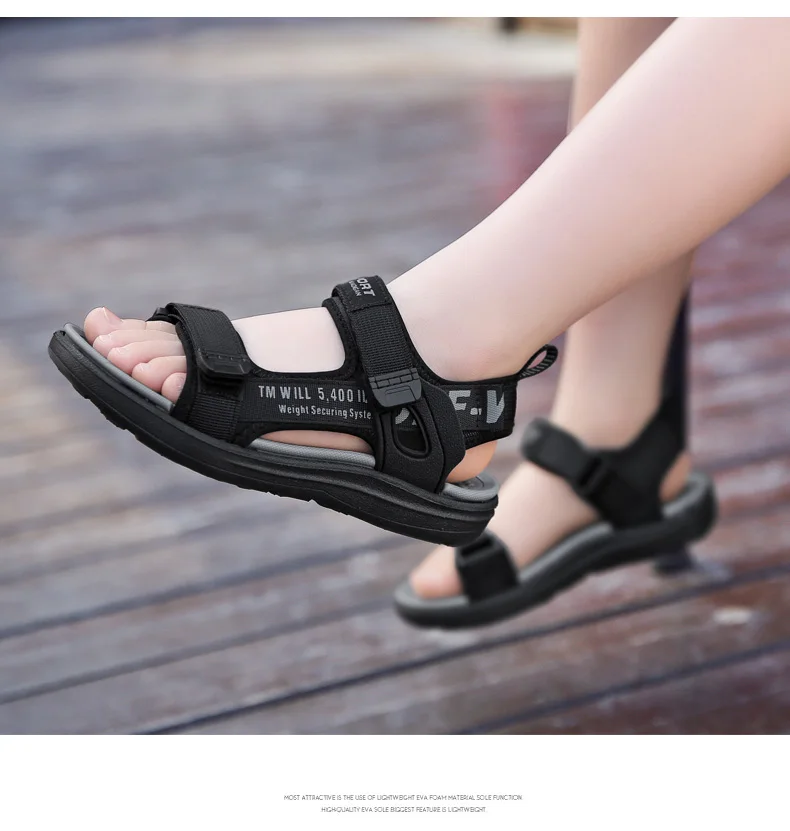 Hot Sale Summer Children Sandals Fashion Sneakers Boy Girls Outdoor Beach Shoes Kids Non-Slip Footwear Sandals