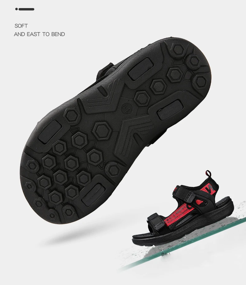Hot Sale Summer Children Sandals Fashion Sneakers Boy Girls Outdoor Beach Shoes Kids Non-Slip Footwear Sandals