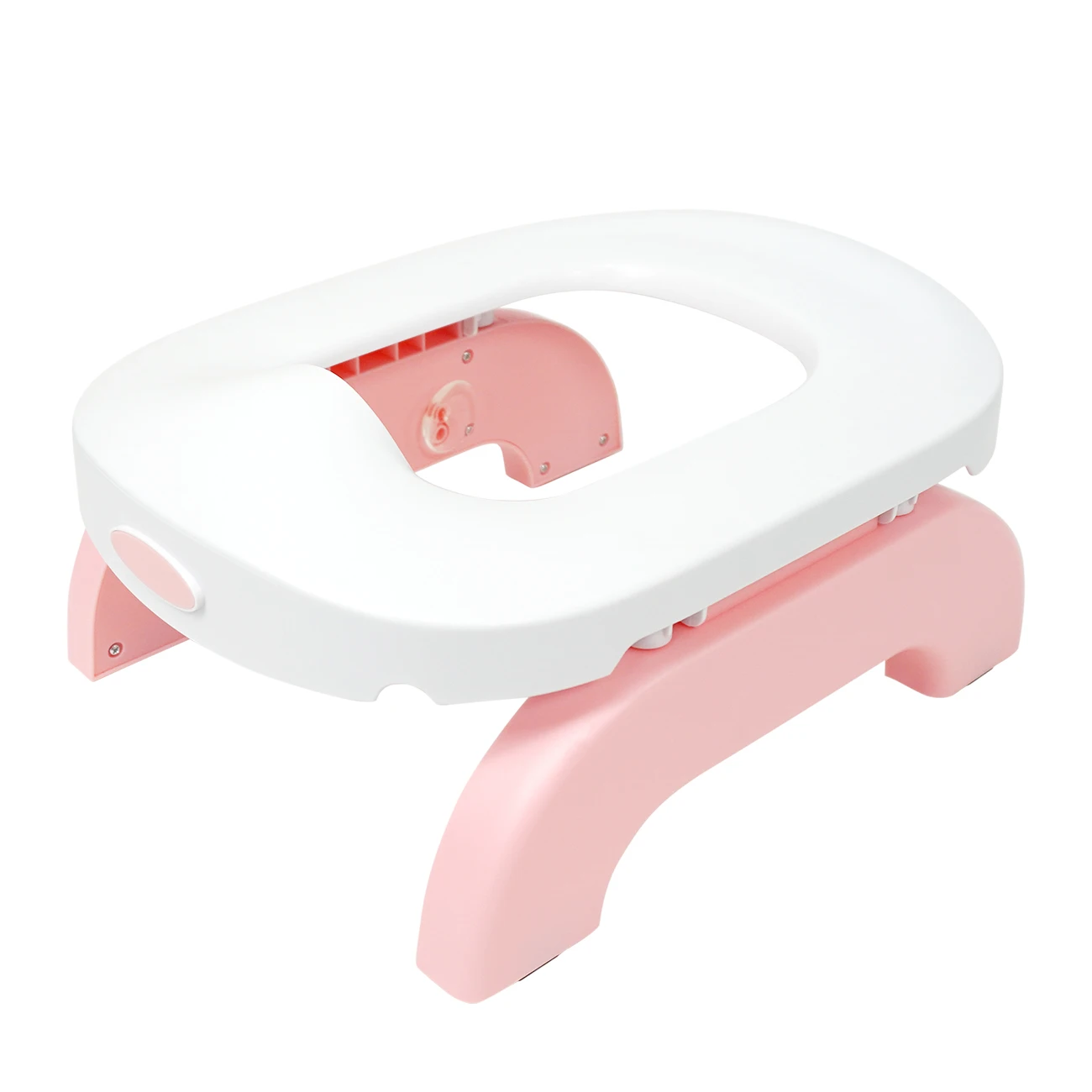 Portable Potty Seat for Toddler Foldable Travel Potty Training Toilet Seat，2-in-1 Go Portable Potty with Travel Bag