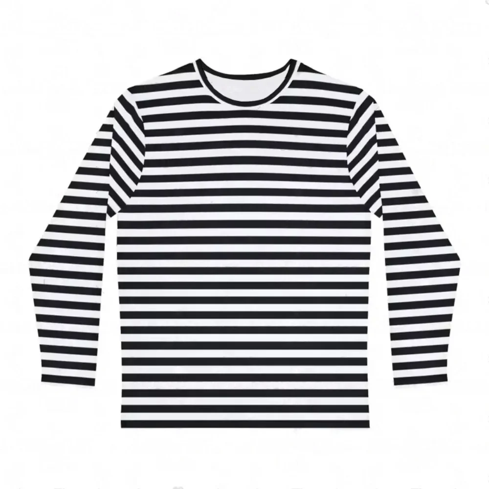 Girl's T-Shirt Rainbow Stripe Print Spring Casual Long Sleeve Tees Loose Round Neck Top Outdoor Comfortable Children's Clothing
