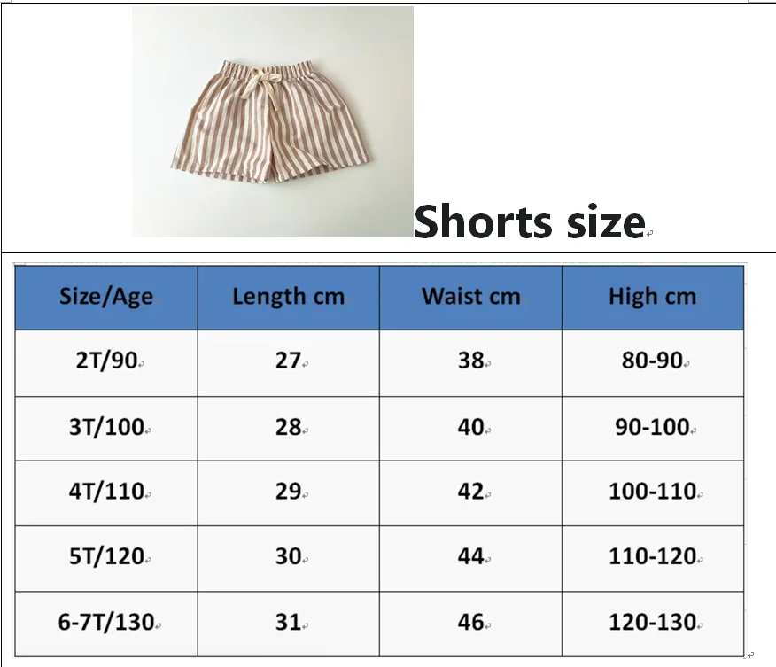 Retro Hemp Cotton Striped Boys' Pants with A Casual and High-end Design Elastic Waist Girls' Clothing Children's Pants