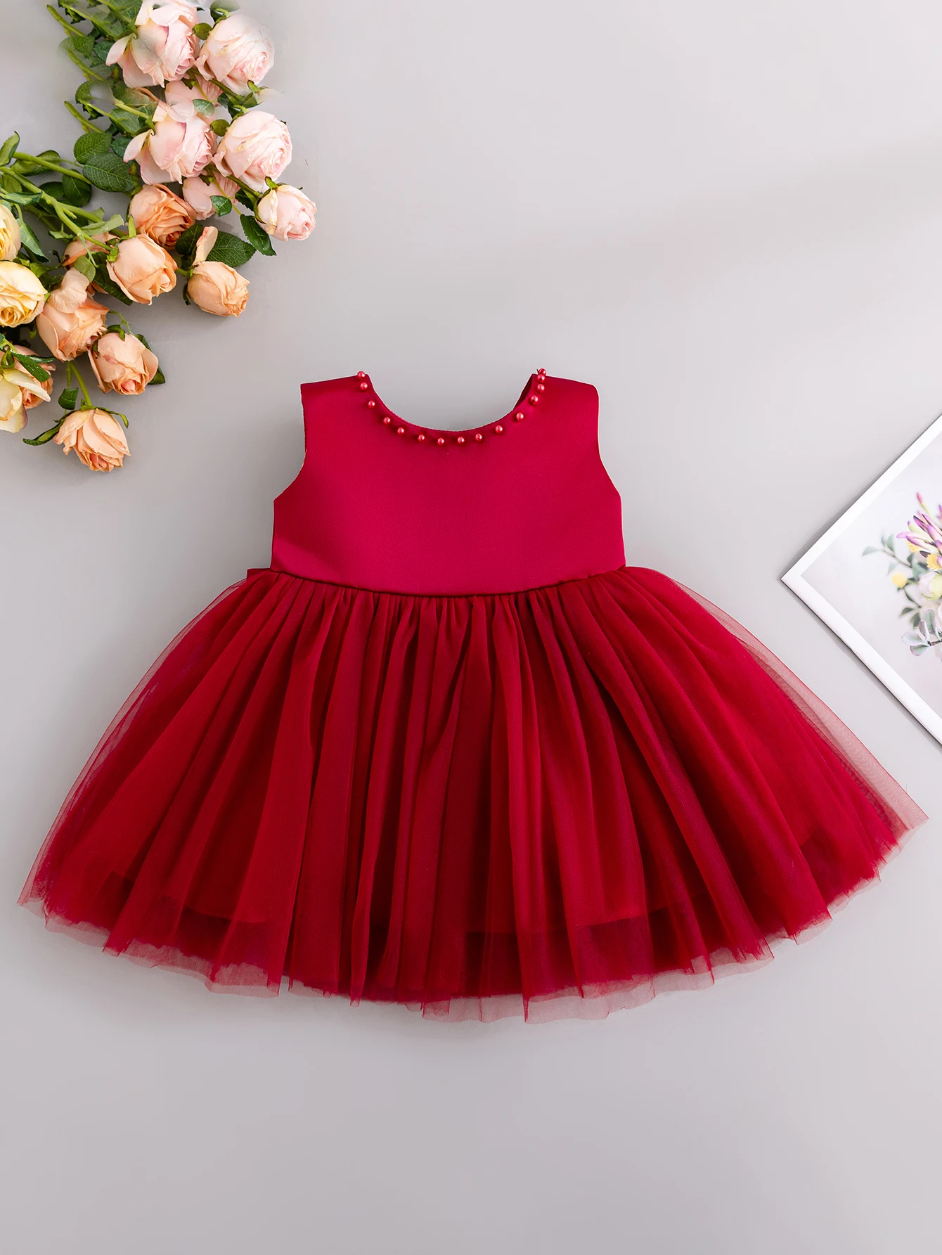 Pageant Wholesale Cute Beautiful Fashion Ball Gown Fancy Casual Floral Dresses Flower Baby Girl Dress Luxury