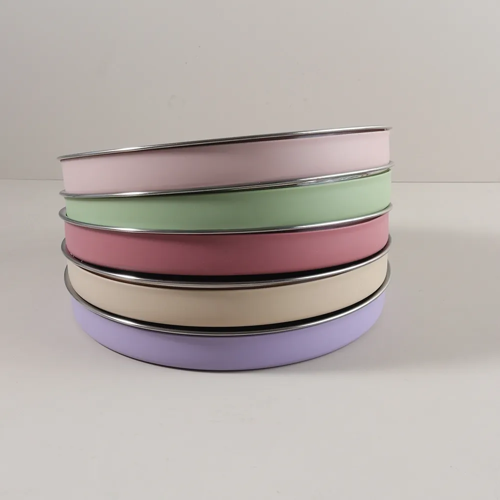 Big Baby Feeding Plate Silicone Stainless Steel Boy Girl Tableware Cute Plain