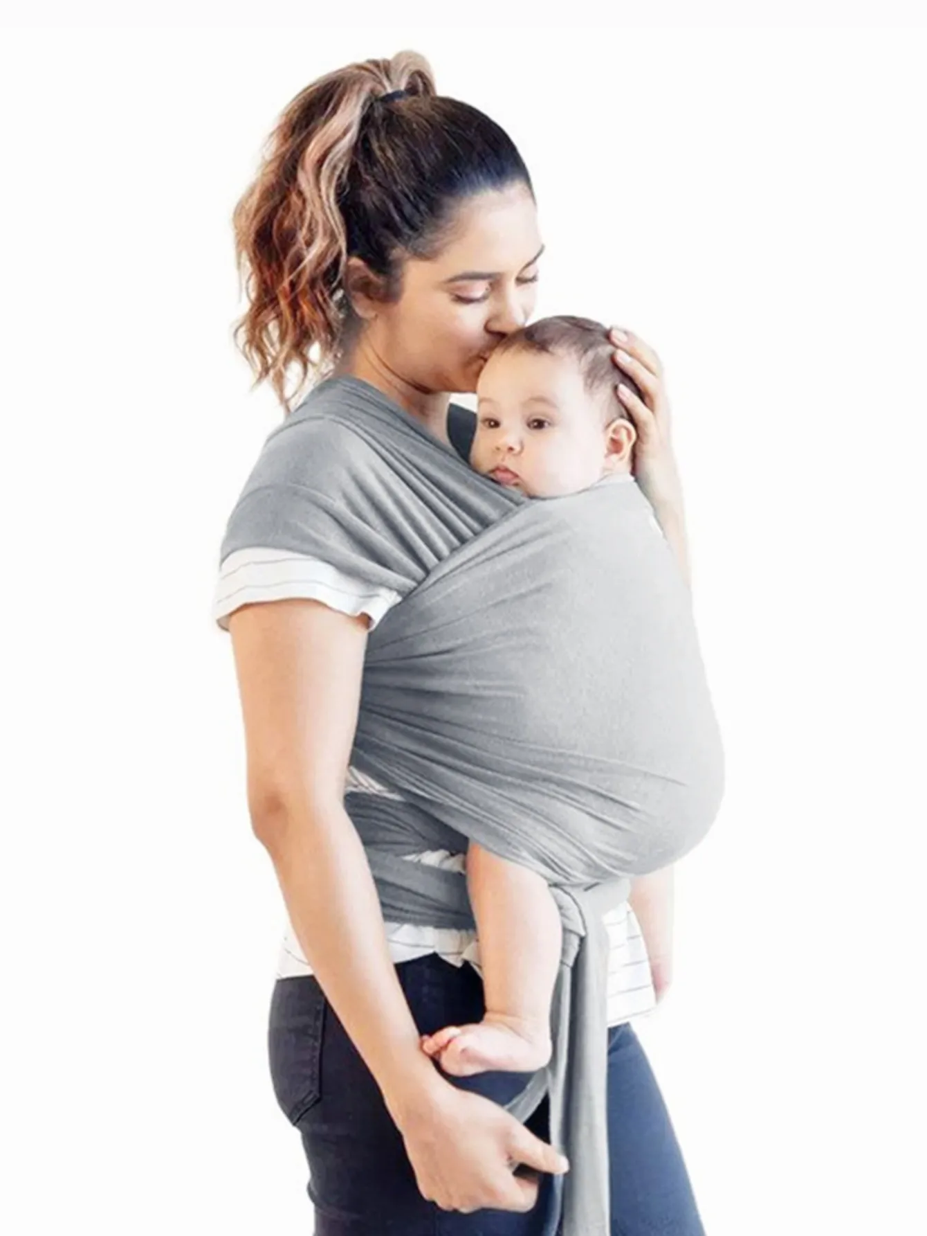 High-Quality Breathable Ergonomic Baby Wrap Carrier Portable Infant Slings Comfortable Baby Wrap Baby Carrier Baby Wrap Strap
