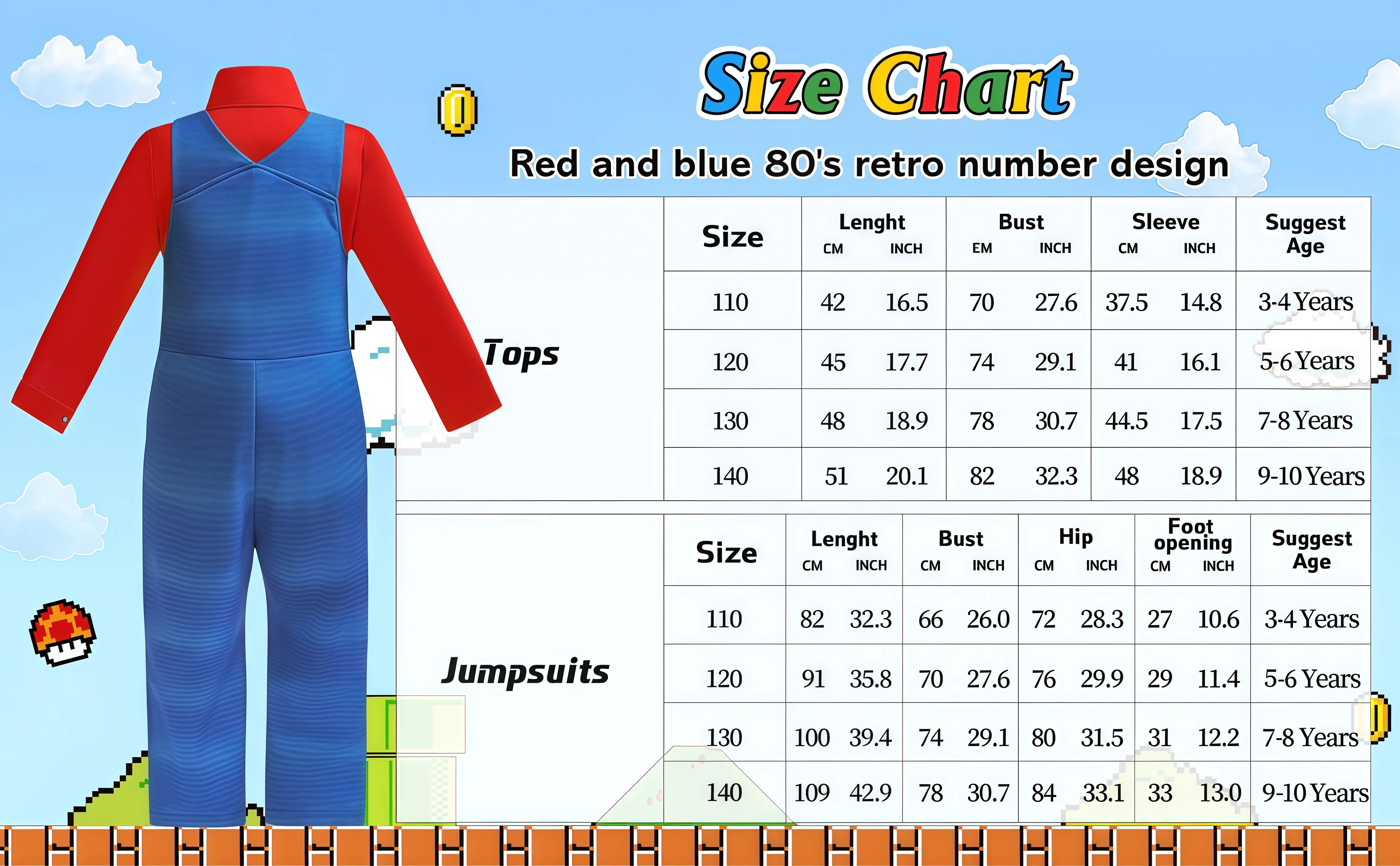 Anime Luigi Bros Game Cosplay Costume Boys Shirt Overall With Accessories For Kids Halloween Birthday Party Performance Outfits