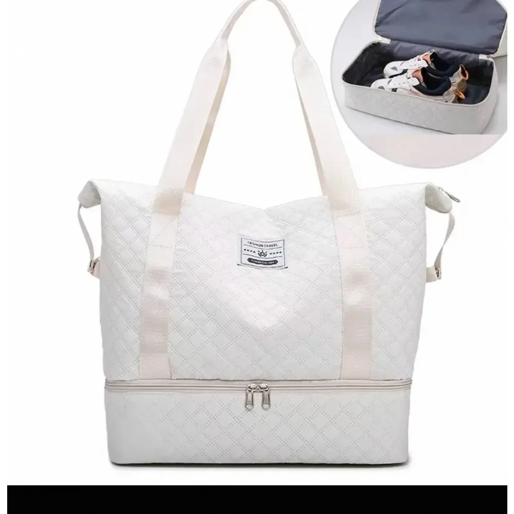 2026 Fashion Y2k Large Capacity Nylon Handbag Lightweight Waterproof Women's Shoulder Backpack Tote Bag for Daily Use