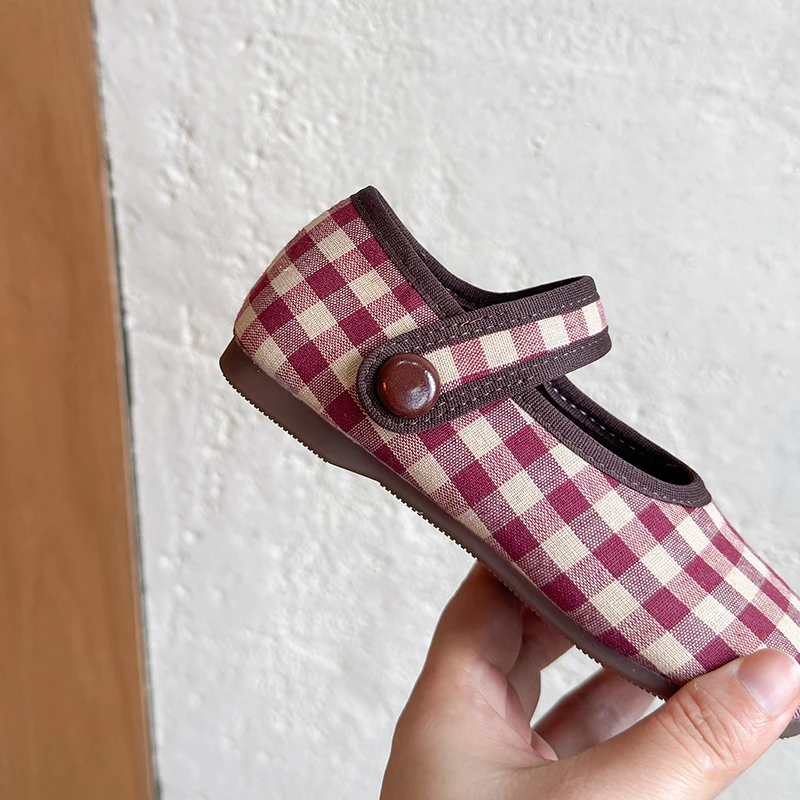 Toddler Girls Toddler Girls Plaid Bow Mary Jane Shoes , Wedding Casual Dress Clothing Multi-Style Seasonal Shoes
