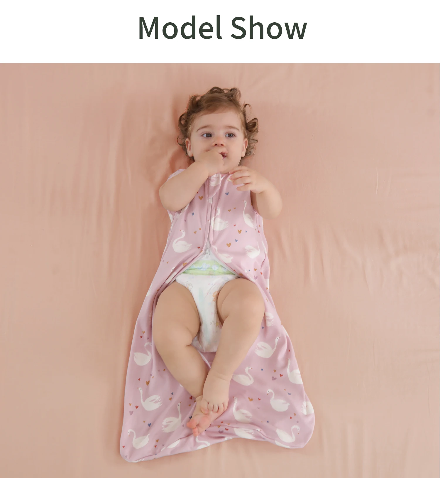 Sleeveless Vest Baby Sleeping Bag Cotton Thin Breathable Pajamas Anti-Kicking Cocoon for Newborn Envelope Sleep Sack Bedding