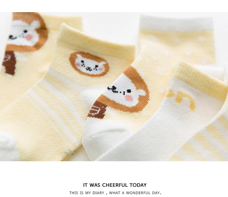 30Pairs/lot 0-2Y Infant Baby Socks for Girls Cotton Mesh Cute Newborn Boy Toddler Socks Baby Clothes Accessories