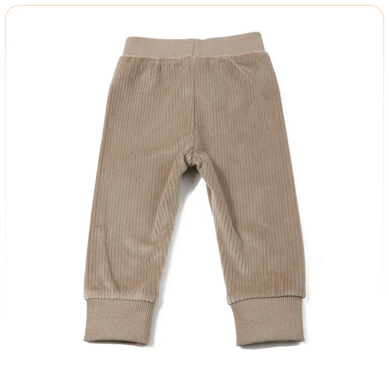 AA-6M-16T Corduroy Fall Winter Family Matching Set Girls Plaid Pocket Dress Boy Sweatshirt Legging Set Baby Romper Bodysuit