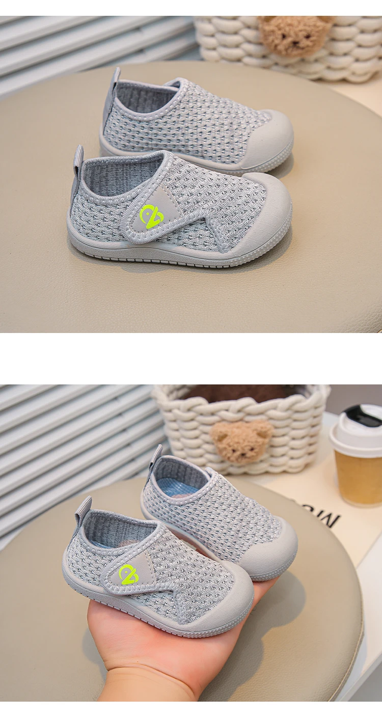 Children's Casual Shoes 2025 Summer New Girls' Baby Soft-soled Sandals Breathable Boys' Barefoot Beach Shoe Zapatos De Niña