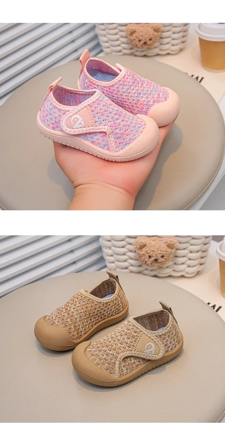 Children's Casual Shoes 2025 Summer New Girls' Baby Soft-soled Sandals Breathable Boys' Barefoot Beach Shoe Zapatos De Niña