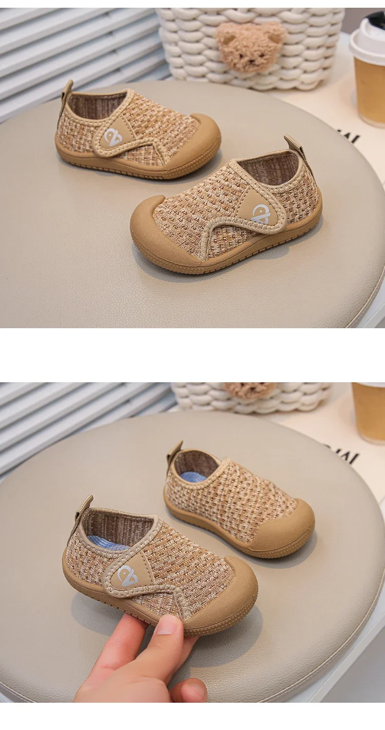 Children's Casual Shoes 2025 Summer New Girls' Baby Soft-soled Sandals Breathable Boys' Barefoot Beach Shoe Zapatos De Niña