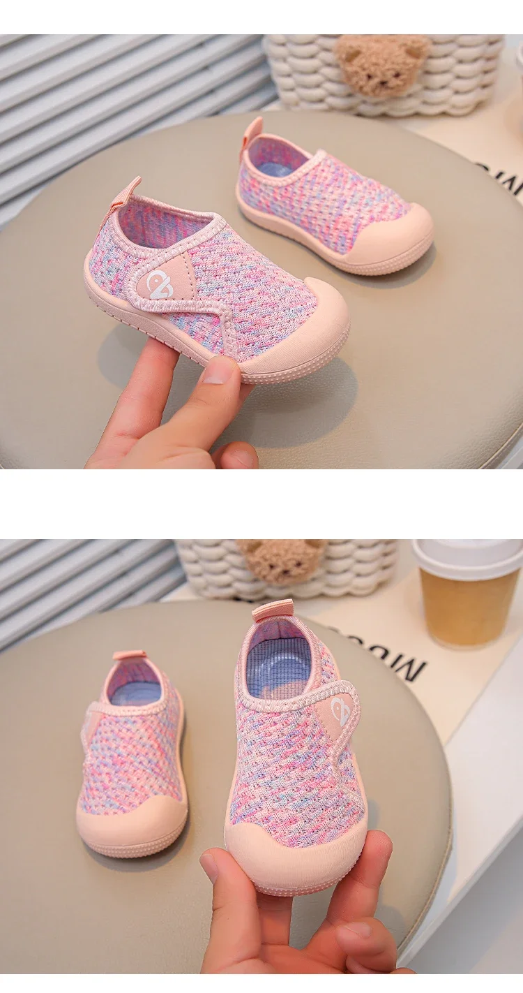 Children's Casual Shoes 2025 Summer New Girls' Baby Soft-soled Sandals Breathable Boys' Barefoot Beach Shoe Zapatos De Niña