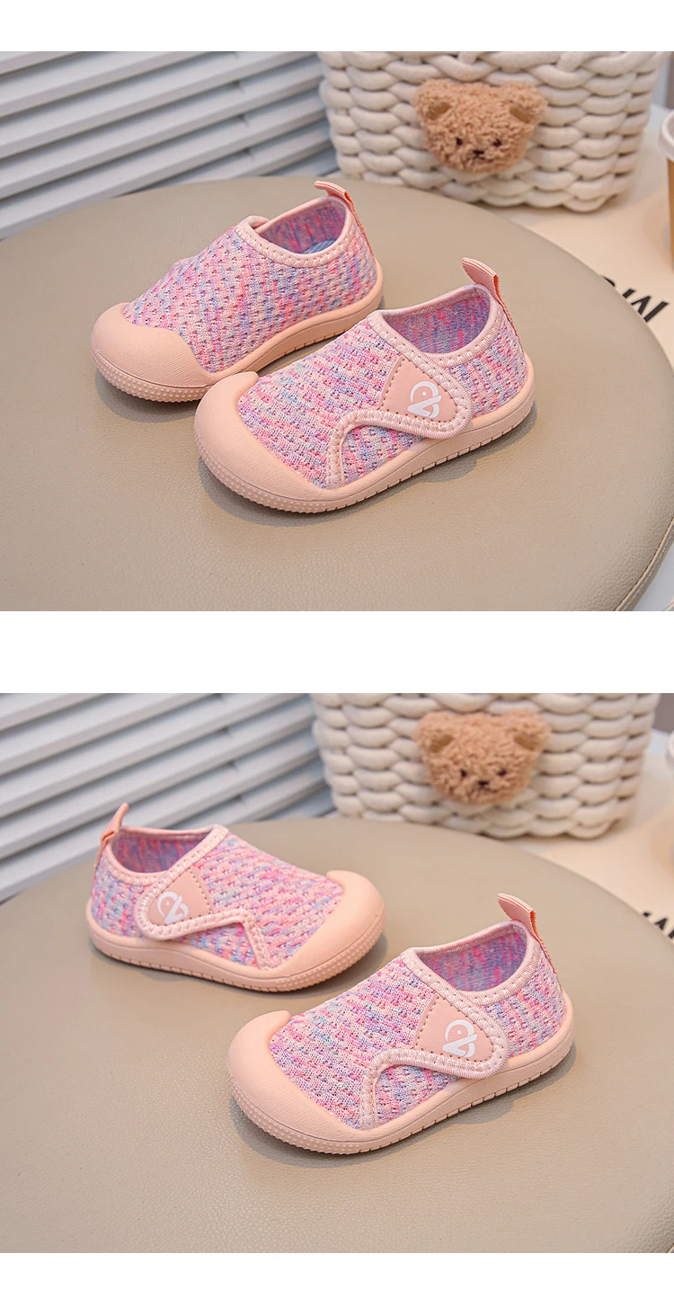 Children's Casual Shoes 2025 Summer New Girls' Baby Soft-soled Sandals Breathable Boys' Barefoot Beach Shoe Zapatos De Niña