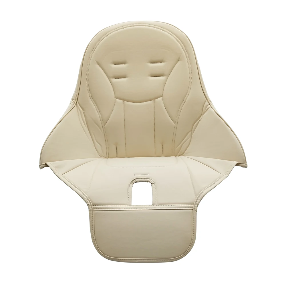 Baby Dinner Chair Seat Cushion For Prima Pappa Zero3 Peg Perego Siesta Aag Pouch 06 Highchair PU Leather Cover Bebe Accessories