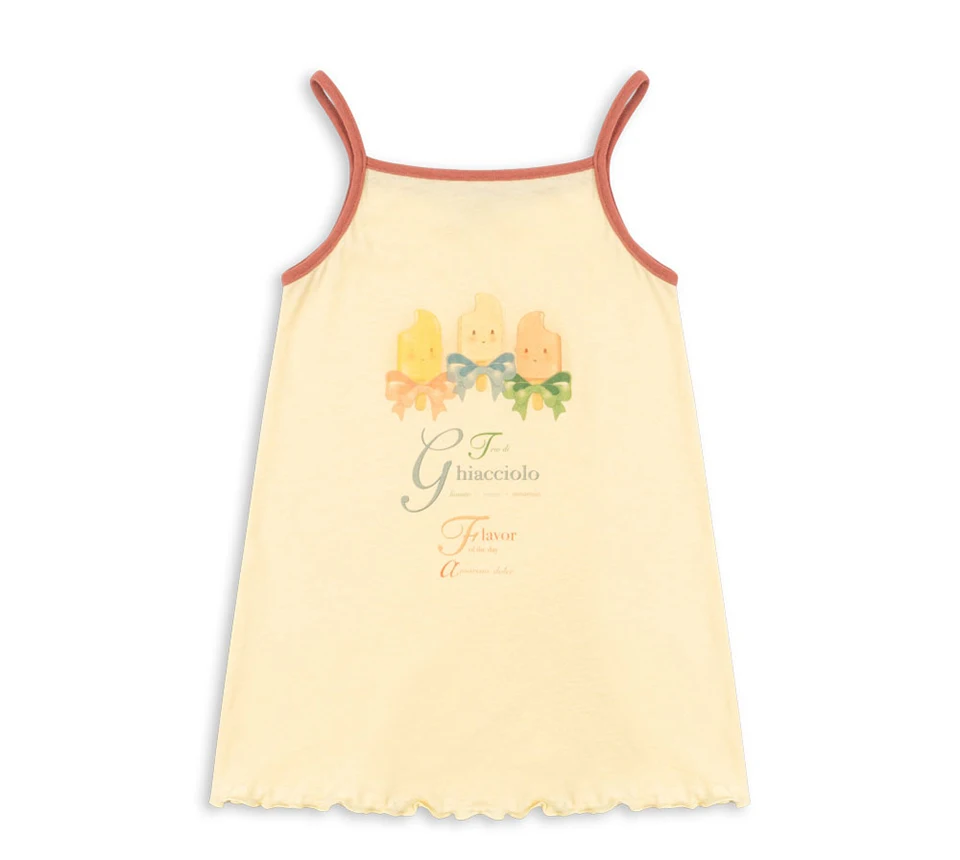 Girls Sling Dresses 2026 KS Girl Cute Ducks Print T-shirts Vest Dress Kids Thin Soft Tops Shorts Children Homewear Clothes Set