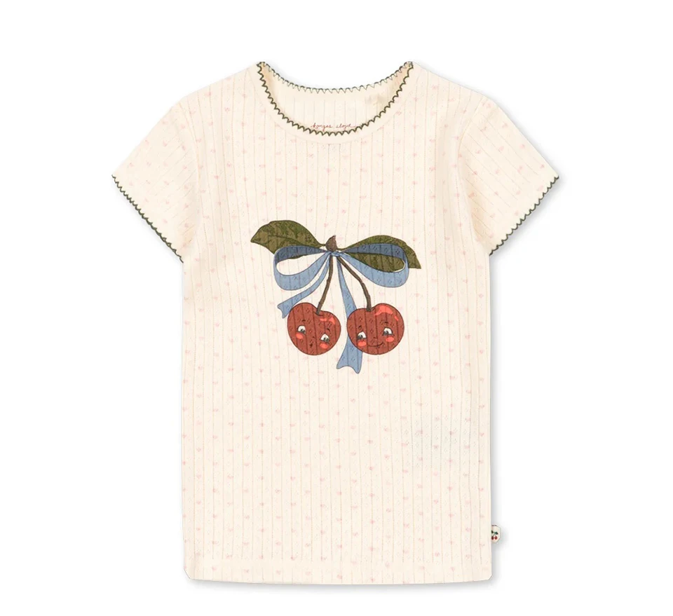 Girls Sling Dresses 2026 KS Girl Cute Ducks Print T-shirts Vest Dress Kids Thin Soft Tops Shorts Children Homewear Clothes Set