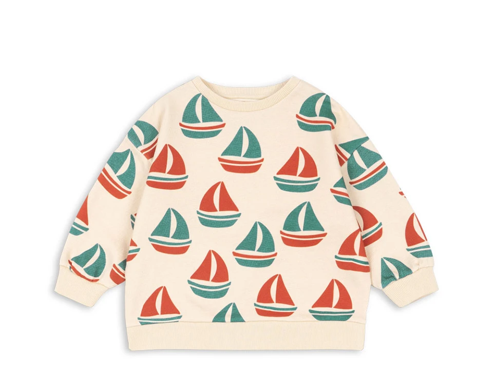 2026 KS Children Clothes Set Boy Sporty Hoodies Windbreaker Suit Toddler Girls Sequin Cartoon Sweatshirt Pants Kids Pullover Top