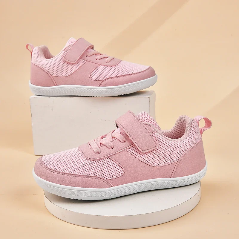 Kids Shoes Wide Toe Barefoot for Children Boys Girls Baby Sneakers Lightweight Mesh Artificial Infant Tennis Shoes for Toddlers