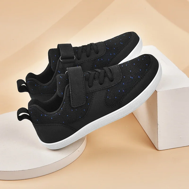 Kids Shoes Wide Toe Barefoot for Children Boys Girls Baby Sneakers Lightweight Mesh Artificial Infant Tennis Shoes for Toddlers