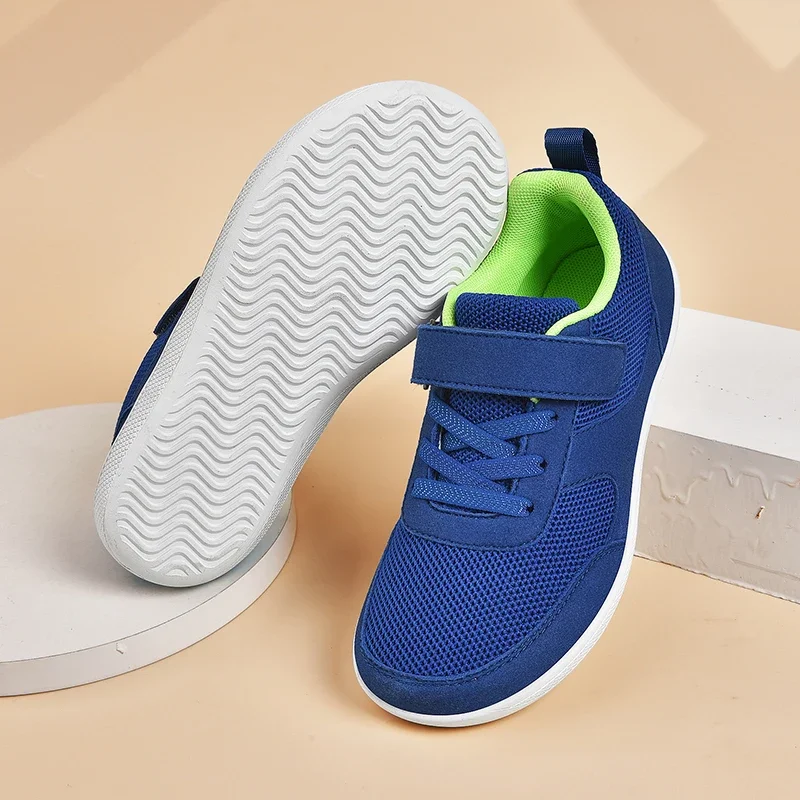 Kids Shoes Wide Toe Barefoot for Children Boys Girls Baby Sneakers Lightweight Mesh Artificial Infant Tennis Shoes for Toddlers