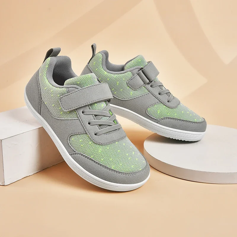 Kids Shoes Wide Toe Barefoot for Children Boys Girls Baby Sneakers Lightweight Mesh Artificial Infant Tennis Shoes for Toddlers