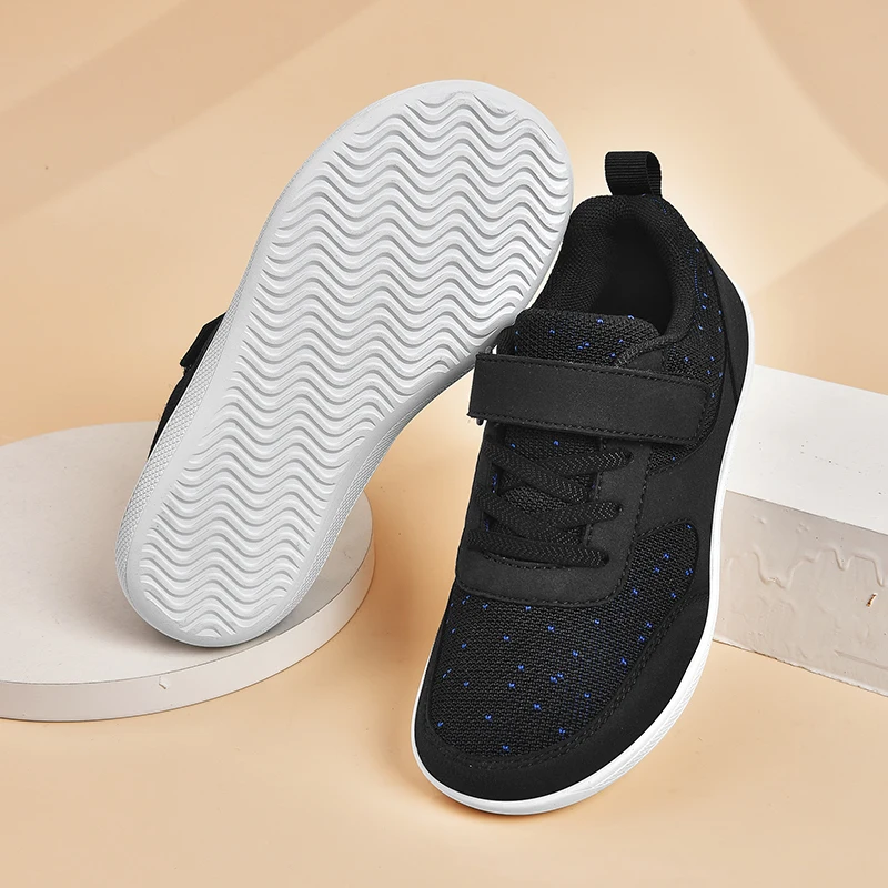 Kids Shoes Wide Toe Barefoot for Children Boys Girls Baby Sneakers Lightweight Mesh Artificial Infant Tennis Shoes for Toddlers