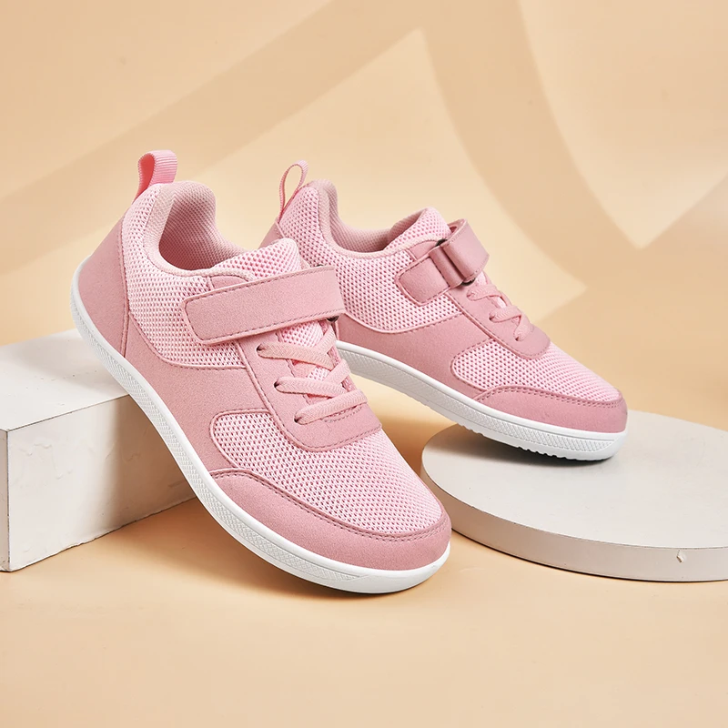 Kids Shoes Wide Toe Barefoot for Children Boys Girls Baby Sneakers Lightweight Mesh Artificial Infant Tennis Shoes for Toddlers