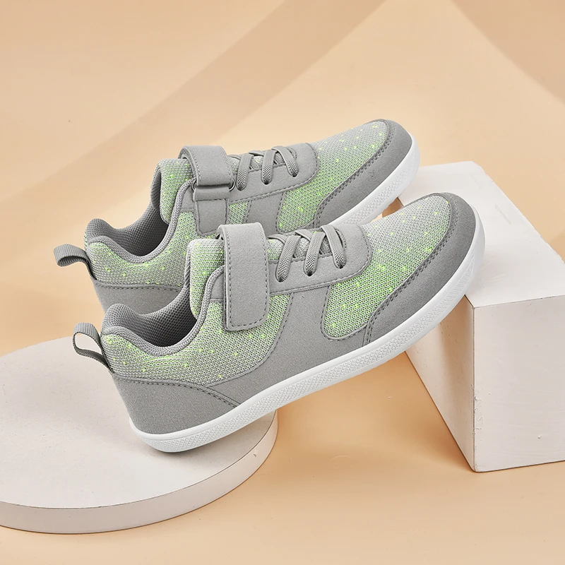 Kids Shoes Wide Toe Barefoot for Children Boys Girls Baby Sneakers Lightweight Mesh Artificial Infant Tennis Shoes for Toddlers