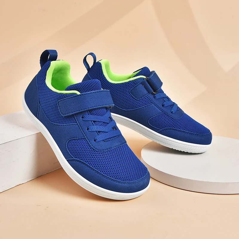 Kids Shoes Wide Toe Barefoot for Children Boys Girls Baby Sneakers Lightweight Mesh Artificial Infant Tennis Shoes for Toddlers
