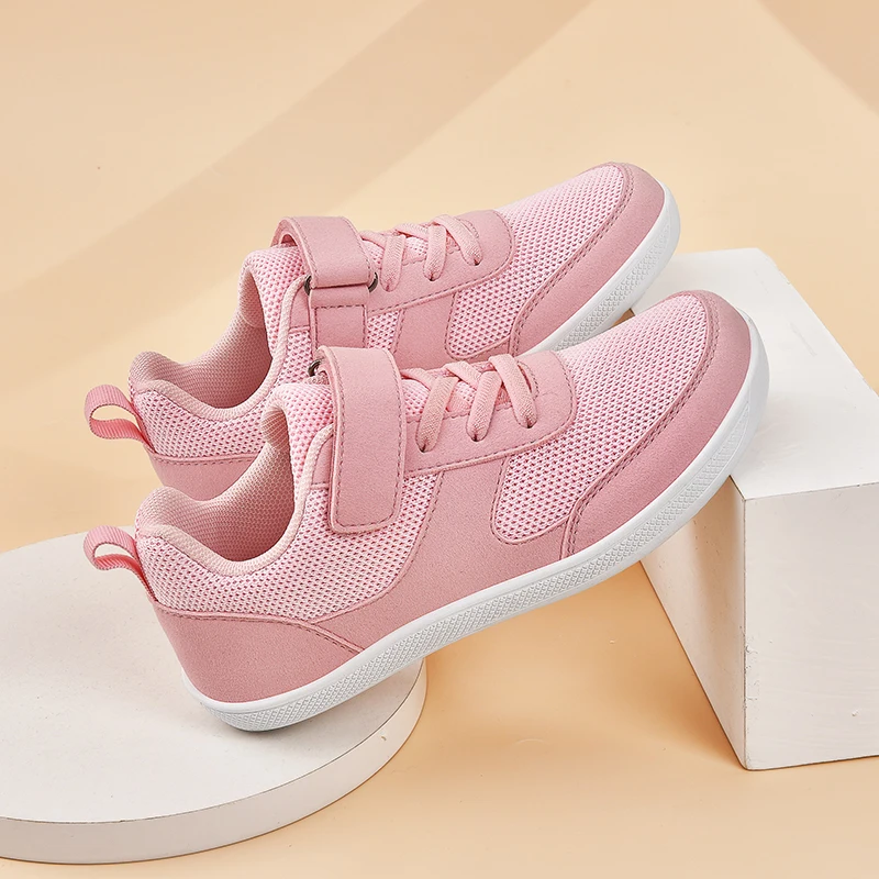 Kids Shoes Wide Toe Barefoot for Children Boys Girls Baby Sneakers Lightweight Mesh Artificial Infant Tennis Shoes for Toddlers